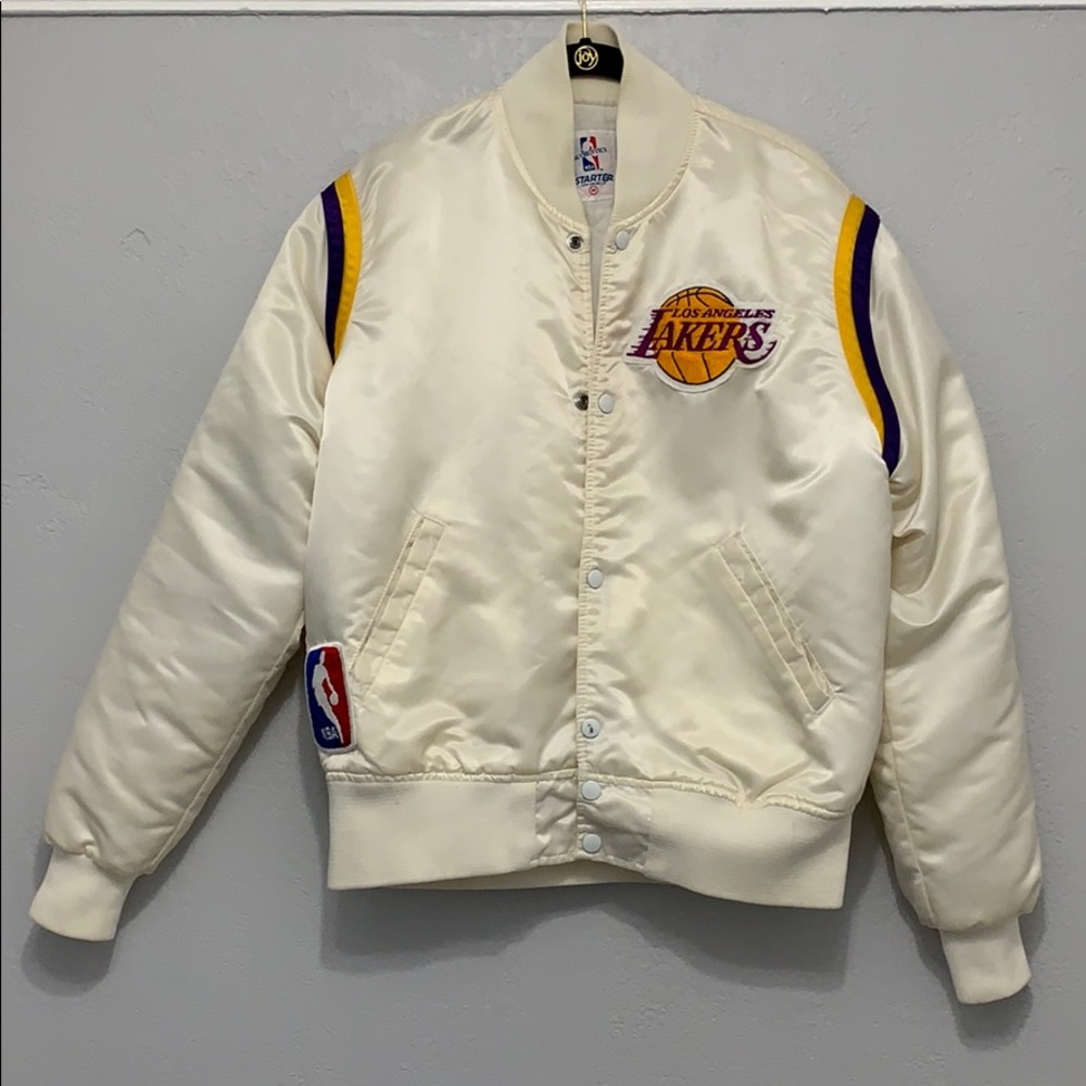 Lakers Starter Jacket - white